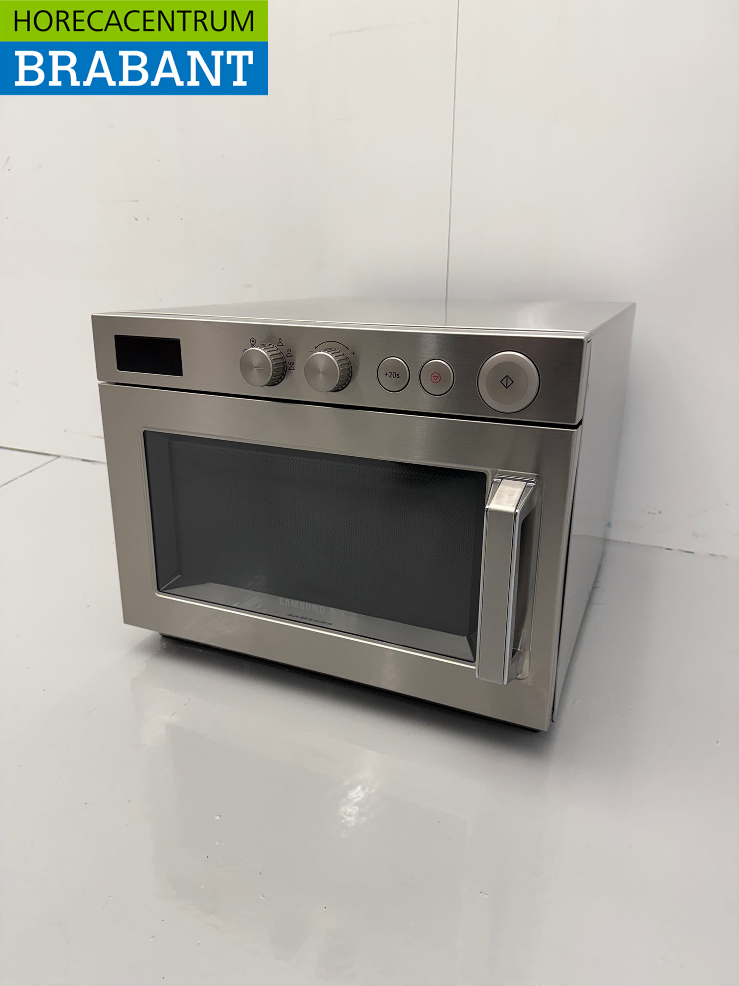 Micro-ondes en acier inoxydable Samsung 1500 watts 230V Restauration – Image 2