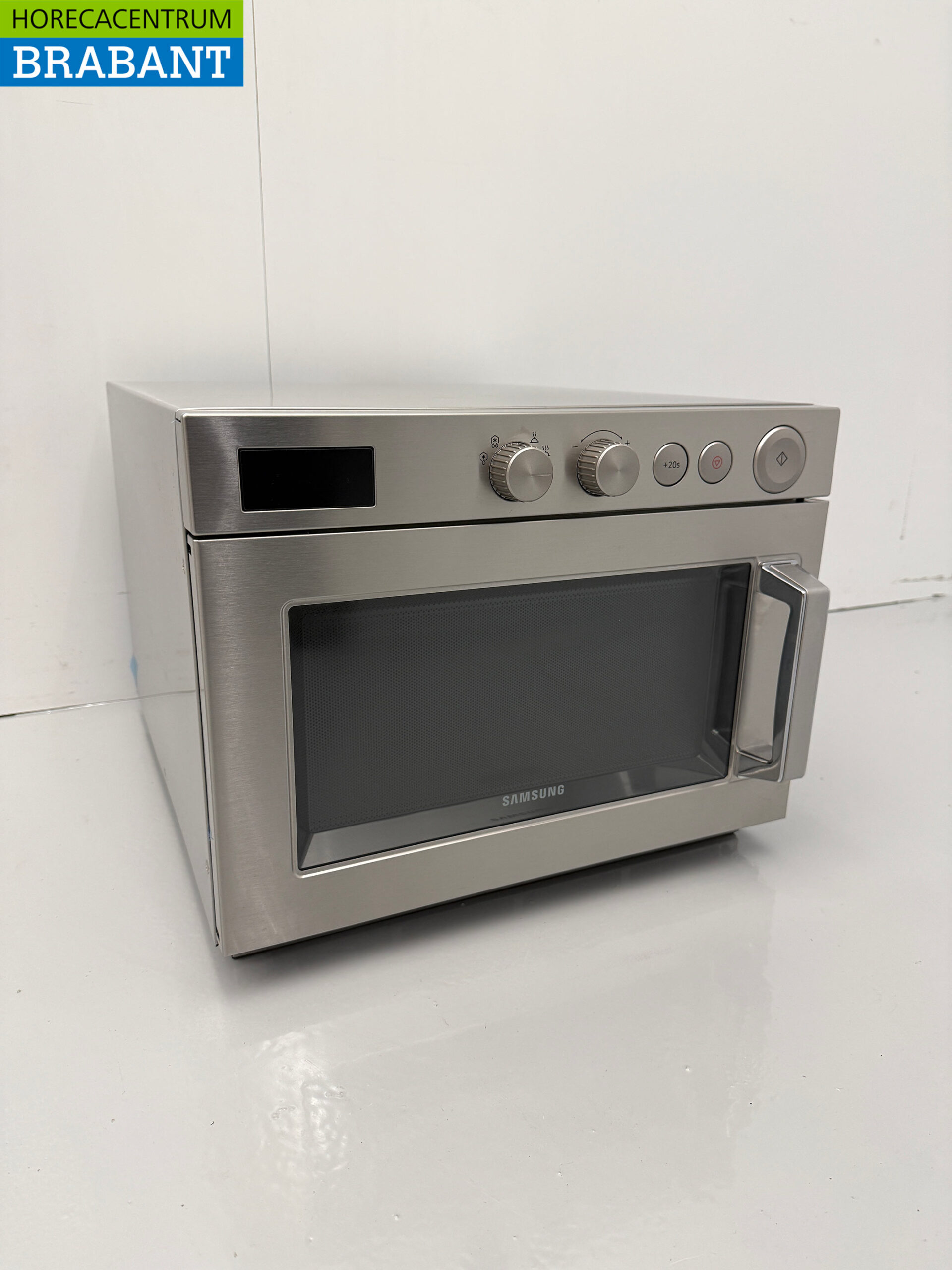 Micro-ondes en acier inoxydable Samsung 1500 watts 230V Restauration – Image 3
