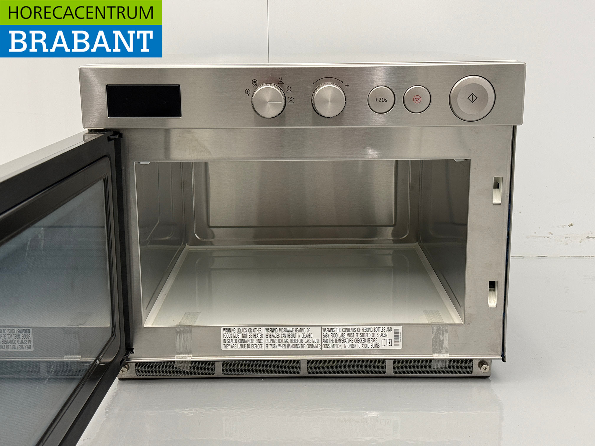 Micro-ondes en acier inoxydable Samsung 1500 watts 230V Restauration – Image 5