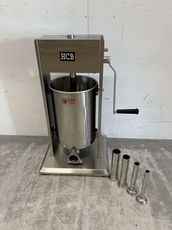 Bouchon de boîte à farce vertical en acier inoxydable 12 litres Restauration Boucherie