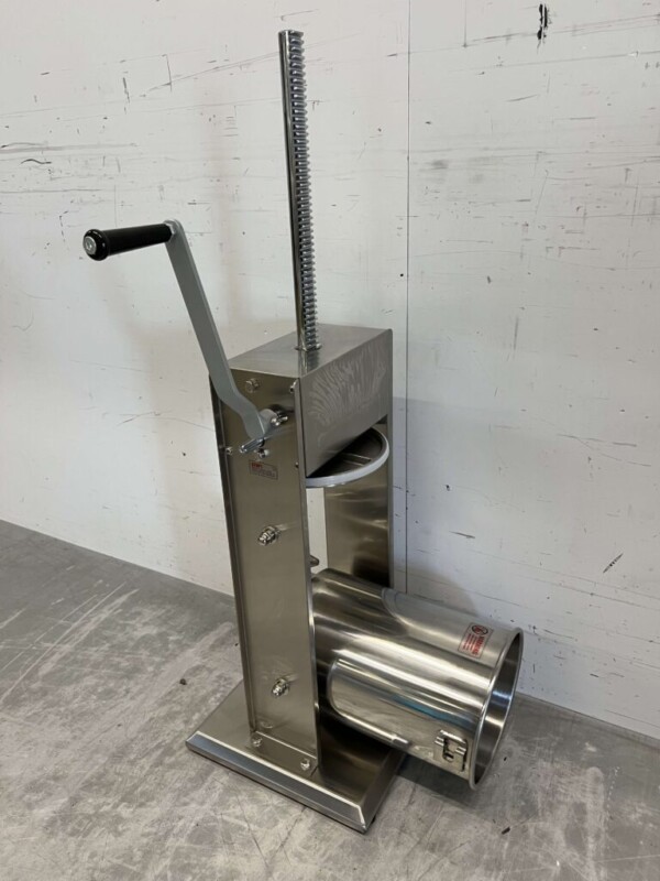 Machine à churros verticale en acier inoxydable Machine à churros pour farcir les boîtes de conserve Remplisseur de saucisses 12 litres Restauration – Image 5