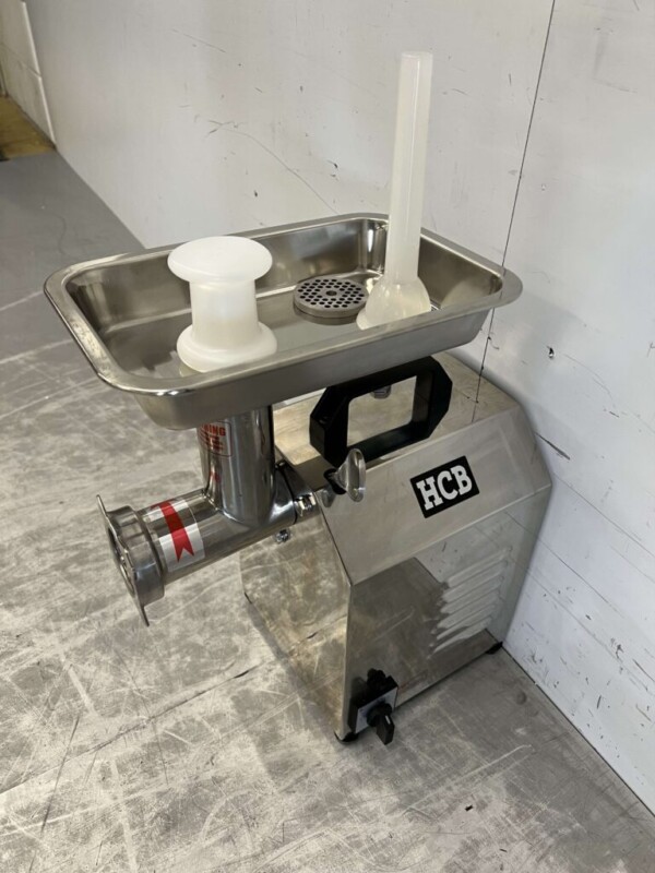 Hachoir en acier inoxydable Hachoir à viande Hachoir à viande Profi 80 kg par heure 230V Boucherie Horeca – Image 3