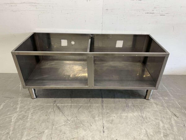 Armoire basse en acier inoxydable 140 x 54 x 59,5 cm Restauration