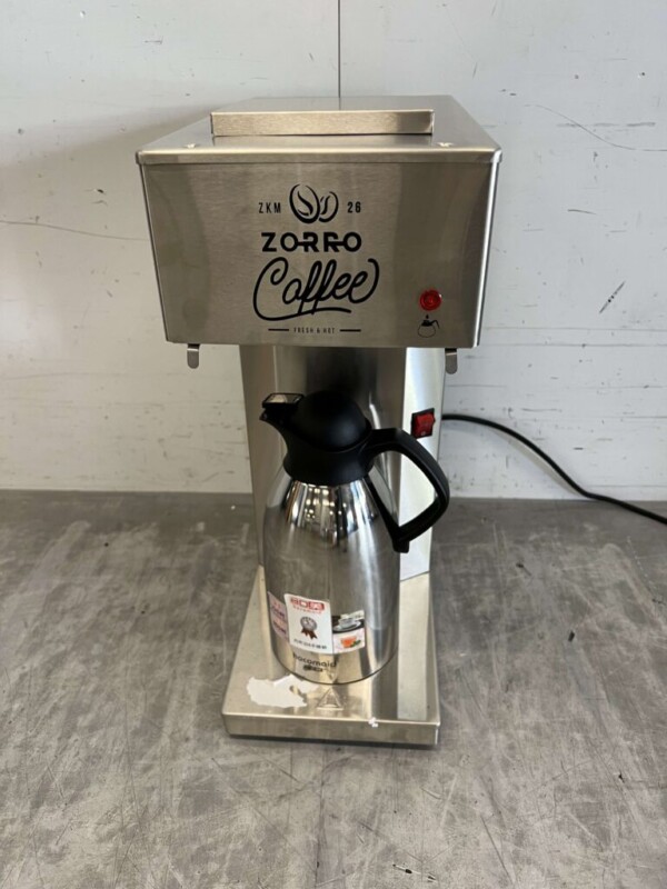 Machine à café Zorro en acier inoxydable Machine à café 230V Horeca