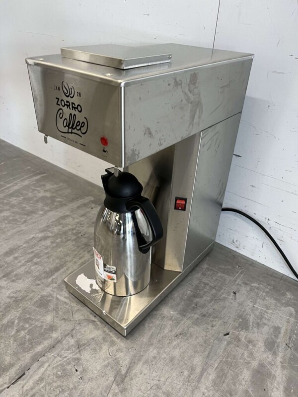 Machine à café Zorro en acier inoxydable Machine à café 230V Horeca – Image 2