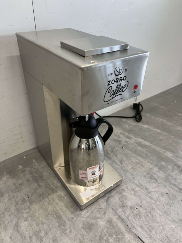 Machine à café Zorro en acier inoxydable Machine à café 230V Horeca – Image 3
