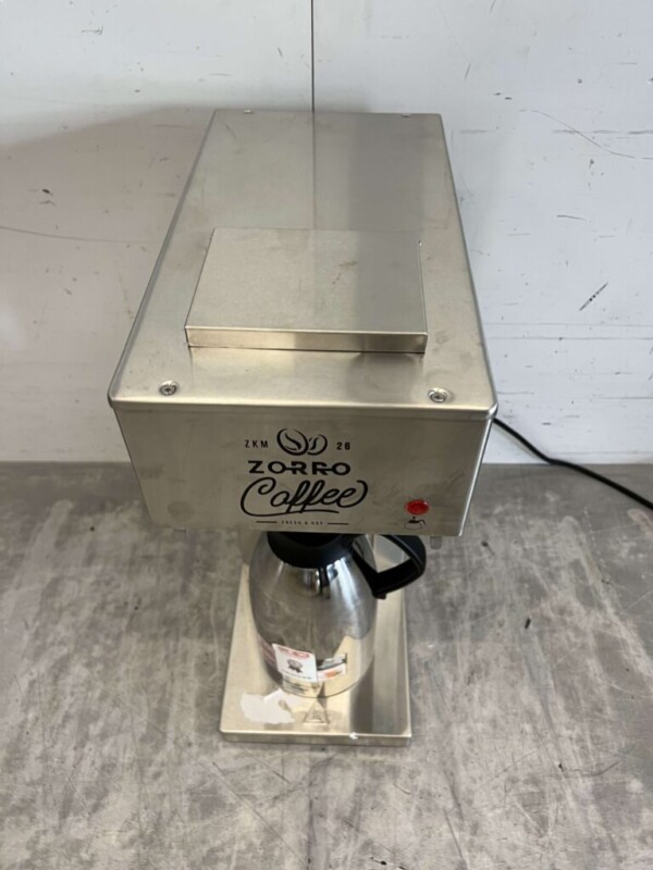 Machine à café Zorro en acier inoxydable Machine à café 230V Horeca – Image 4