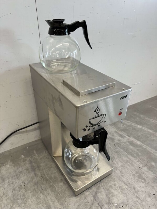 Machine à café Saro K12 en acier inoxydable Machine à café avec 2 pichets 230V Horeca – Image 3