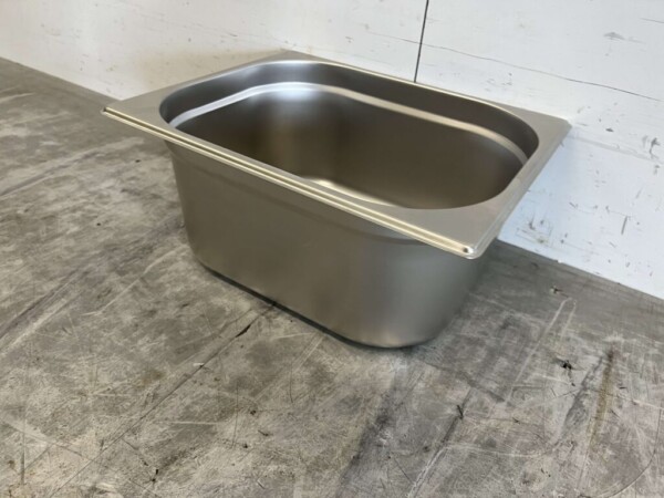 Bac GN Gastronorm en acier inoxydable 1/2 Profondeur 150 mm Restauration – Image 4
