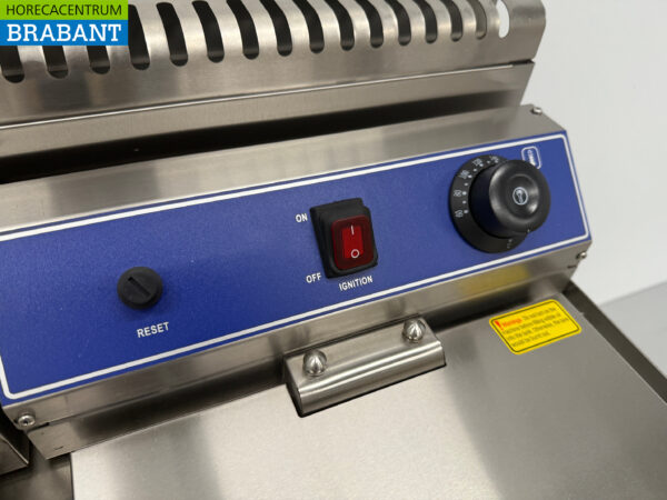 HCB Friteuse double en acier inoxydable 2 x 14 litres PROPAAN GAS Catering – Image 5