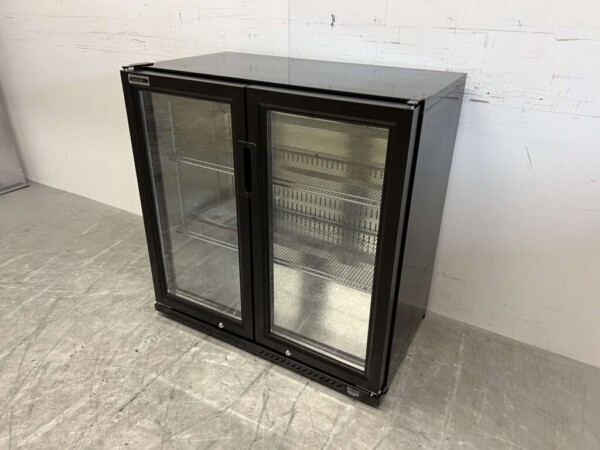 TopCold Backbar Bar Cooler Portes en verre pliantes 220 litres 88 cm 230V Horeca – Image 2