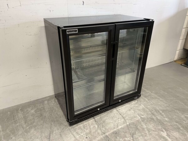 TopCold Backbar Bar Cooler Portes en verre pliantes 220 litres 88 cm 230V Horeca – Image 3