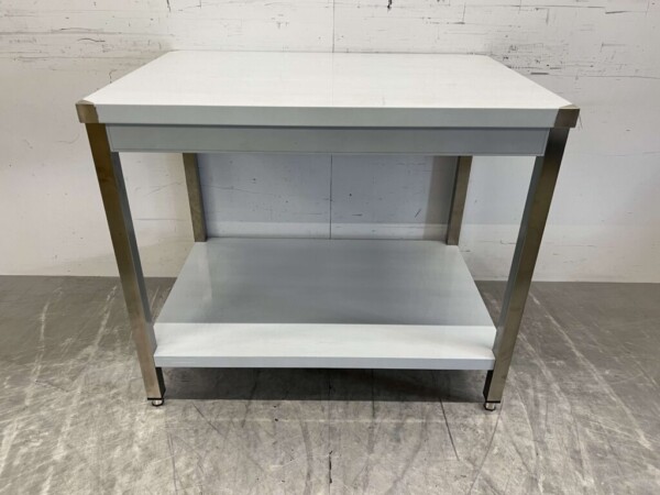 Table de travail en acier inoxydable Basic-line 100 x 70 x 88 cm Horeca