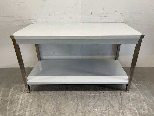 Table de travail HCB en acier inoxydable Basic-line 150 x 70 x 85 cm Restauration
