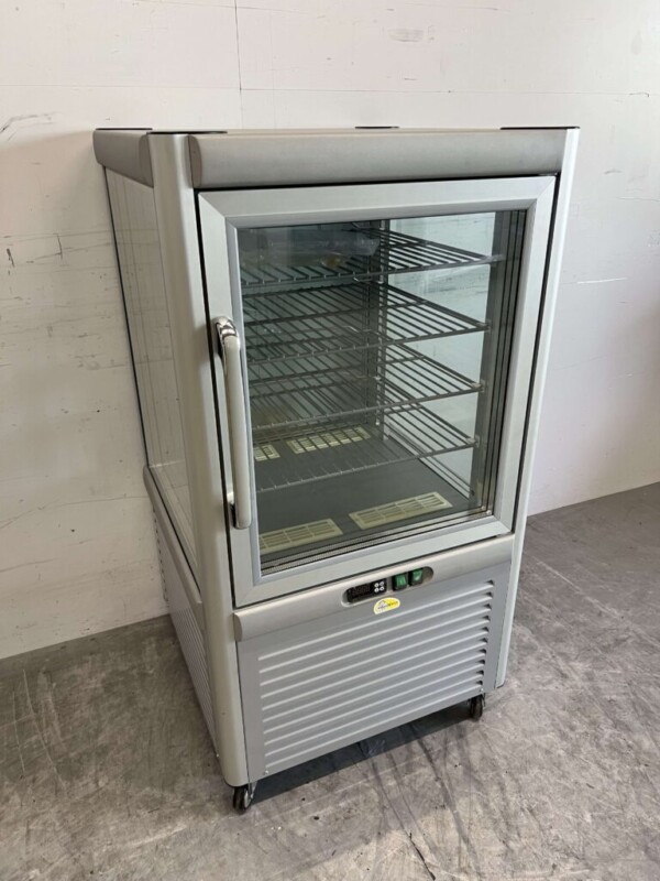 Tecfrigo Réfrigérateur présentoir à pâtisserie mobile 200 litres 230V Horeca – Image 2