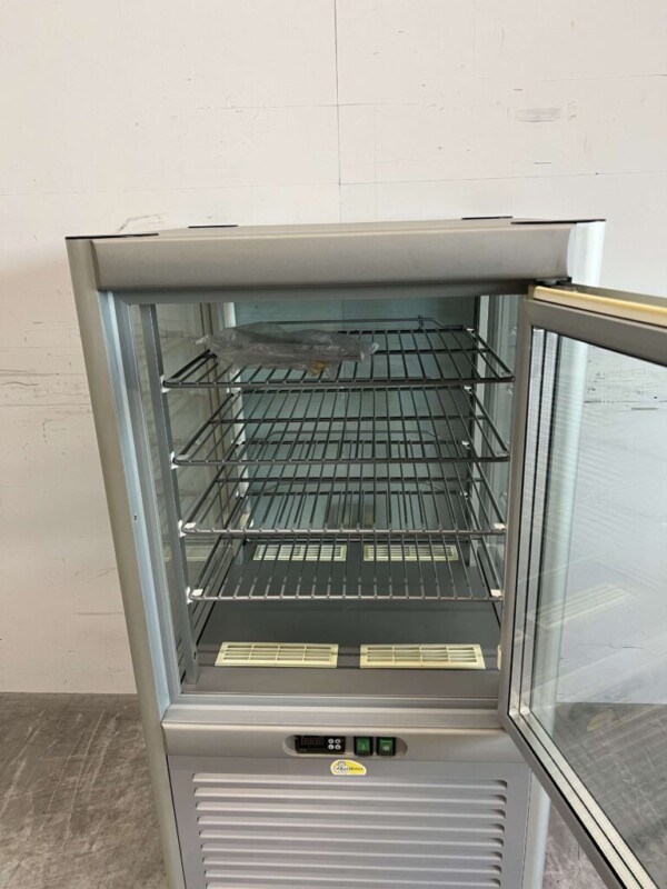 Tecfrigo Réfrigérateur présentoir à pâtisserie mobile 200 litres 230V Horeca – Image 4