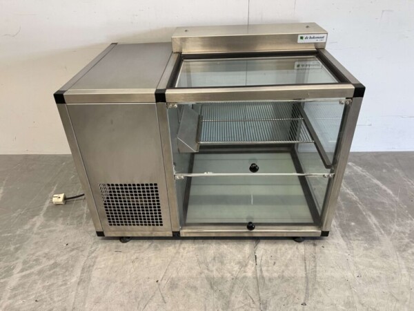 Vitrine en acier inoxydable Réfrigérateur de surface 75,5 cm 230V Horeca – Image 5