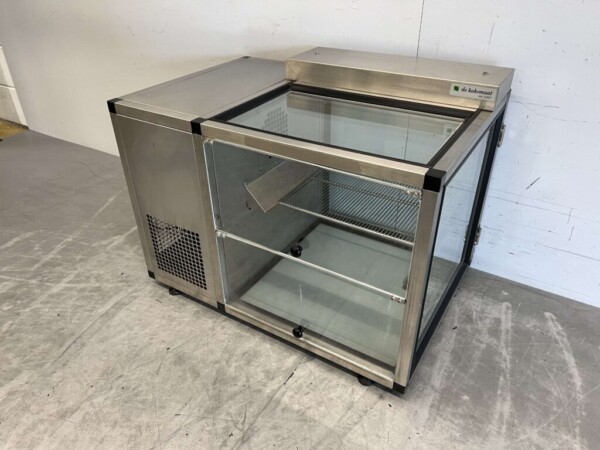 Vitrine en acier inoxydable Réfrigérateur de surface 75,5 cm 230V Horeca – Image 6