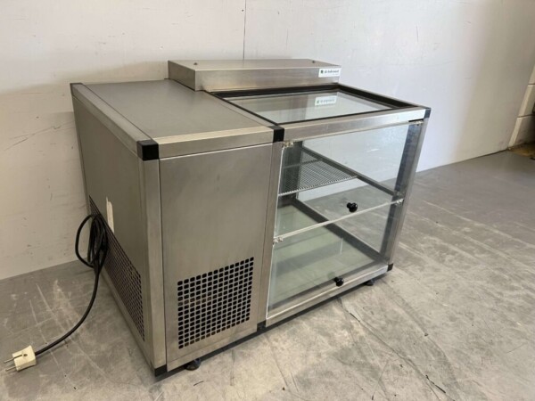 Vitrine en acier inoxydable Réfrigérateur de surface 75,5 cm 230V Horeca – Image 7
