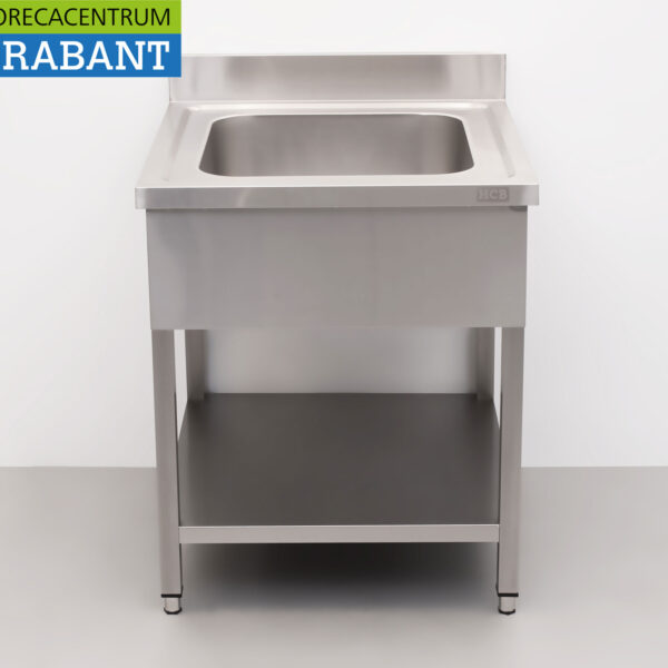 Evier HCB en acier inoxydable 70 x 70 cm Horeca