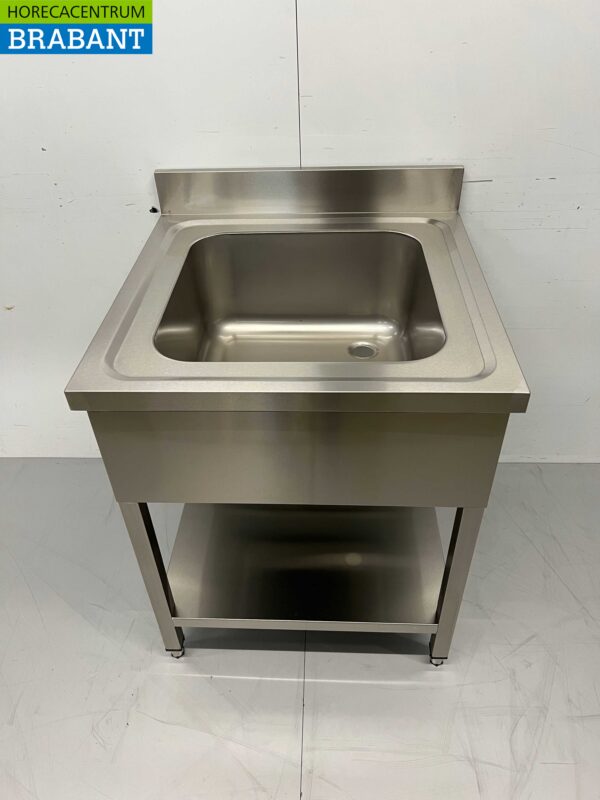 Evier en acier inoxydable 70 x 70 cm Horeca