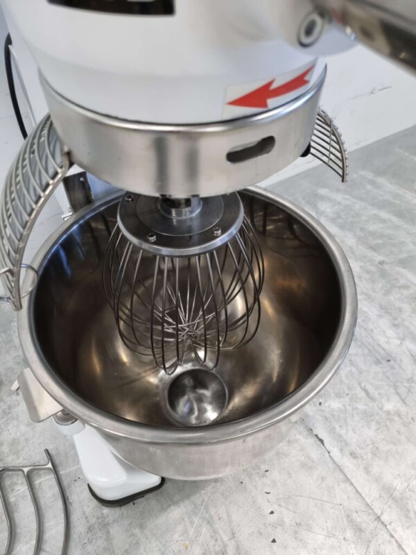 Mélangeur alimentaire en acier inoxydable Mélangeur avec hachoir 20 litres 230V Boucherie Boulangerie Traiteur – Image 5
