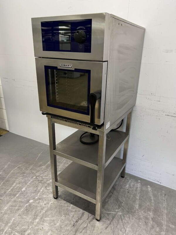 Acier inoxydable Hobart HMJ-061-E Mini Combisteamer Steamer 6 x 1/1 GN 400V Bj. 2019 Hospitalité – Image 2