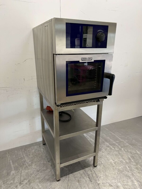 Acier inoxydable Hobart HMJ-061-E Mini Combisteamer Steamer 6 x 1/1 GN 400V Bj. 2019 Hospitalité – Image 3