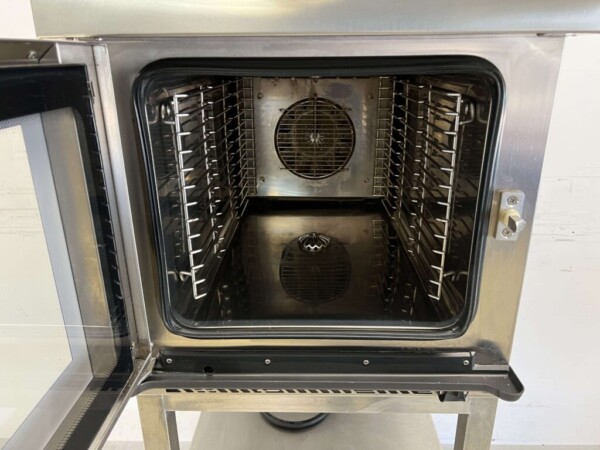 Acier inoxydable Hobart HMJ-061-E Mini Combisteamer Steamer 6 x 1/1 GN 400V Bj. 2019 Hospitalité – Image 4