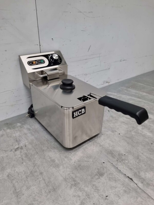 Friteuse HCB en acier inoxydable 4 litres 230V Horeca – Image 2