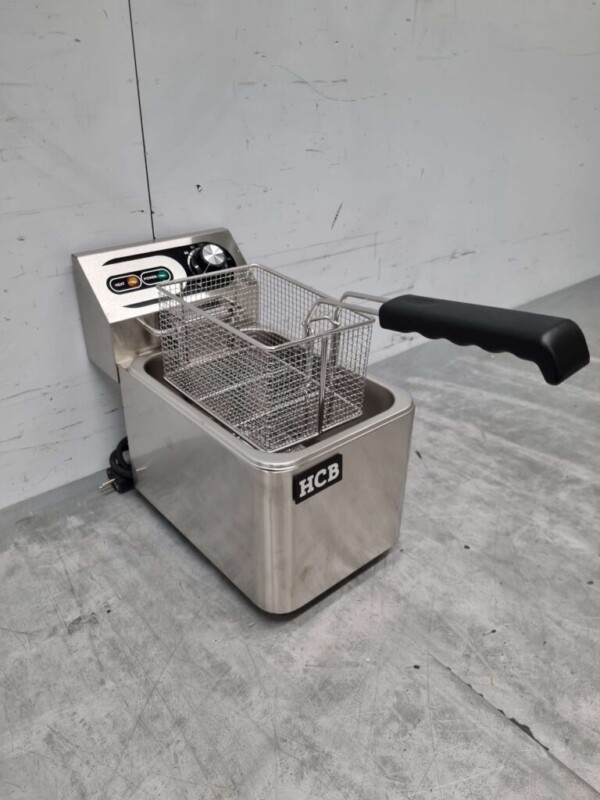 Friteuse HCB en acier inoxydable 4 litres 230V Horeca – Image 5