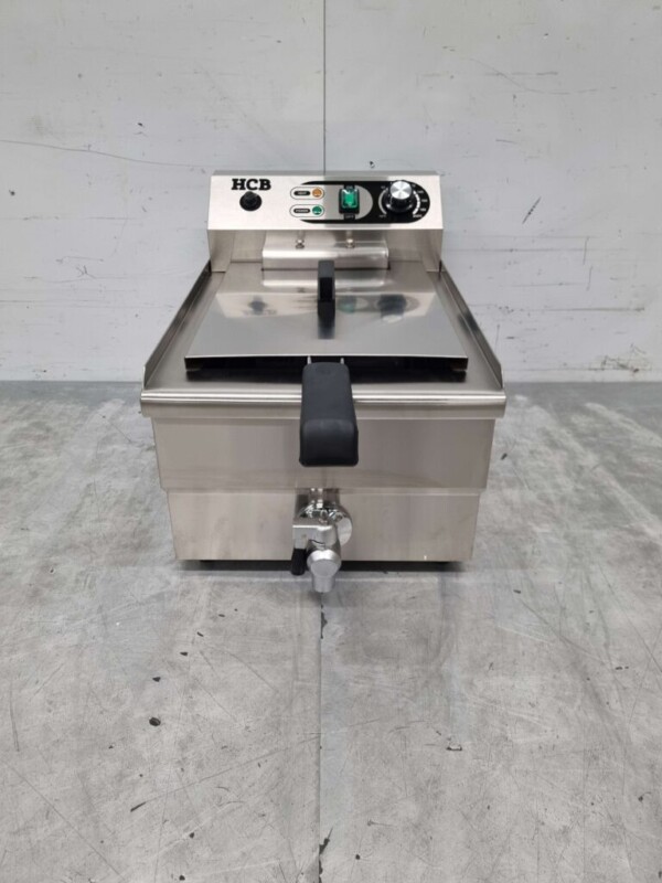Friteuse en acier inoxydable 16 litres 400V Restauration