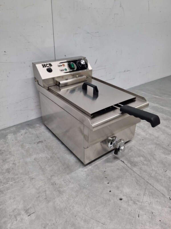 Friteuse en acier inoxydable 16 litres 400V Restauration – Image 3
