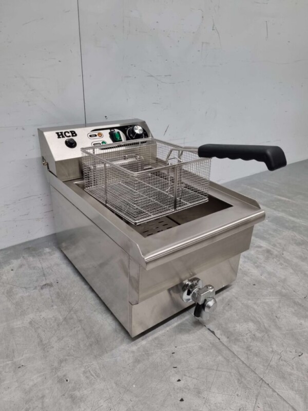 Friteuse en acier inoxydable 16 litres 400V Restauration – Image 5