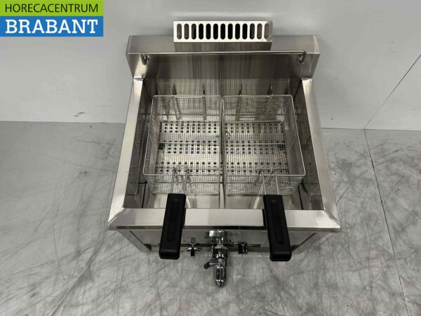 Friteuse en acier inoxydable Friteuse 30 litres PROPAAN gaz Horeca – Image 5