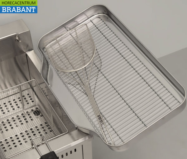 Friteuse en acier inoxydable Friteuse 30 litres PROPAAN gaz Horeca – Image 6
