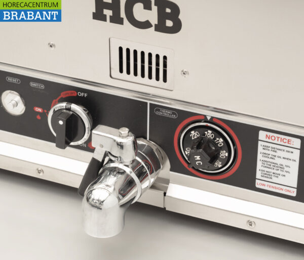 Friteuse en acier inoxydable Friteuse 30 litres PROPAAN gaz Horeca – Image 9