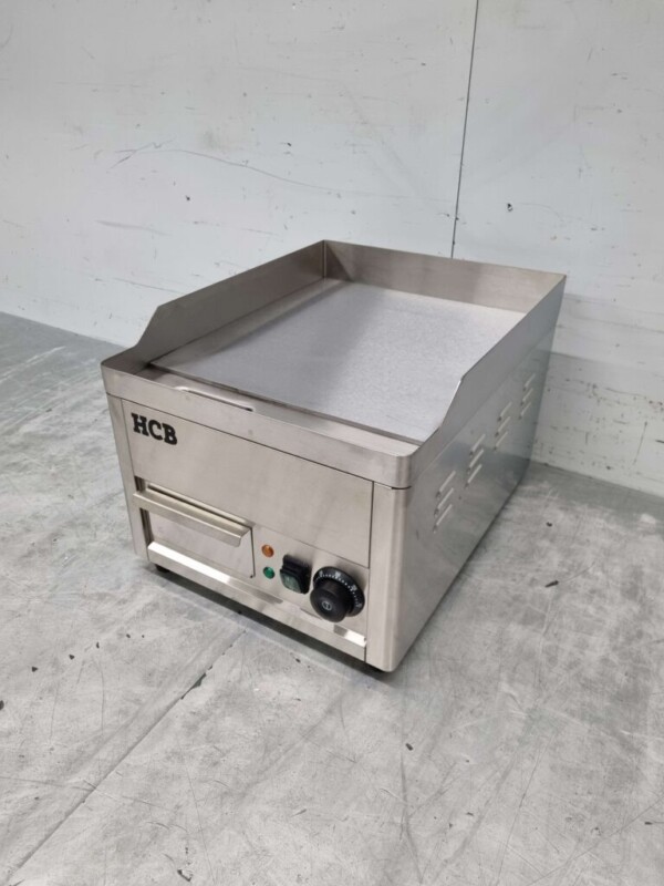 Acier inoxydable Plaque de cuisson Plaque de gril 36 cm 3 kW 230V Horeca – Image 3