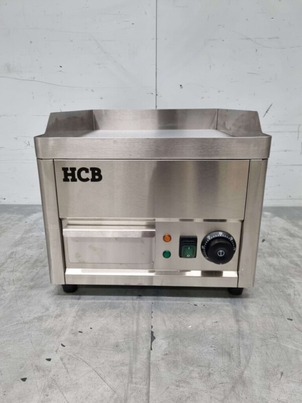 Acier inoxydable Plaque de cuisson Plaque de gril 36 cm 3 kW 230V Horeca – Image 5