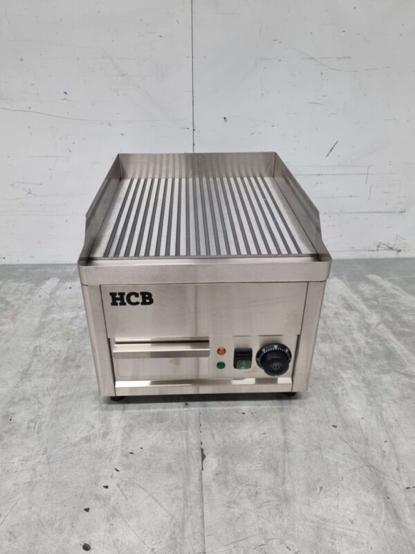Plaque de gril en acier inoxydable 36 cm 3 kW 230V Horeca