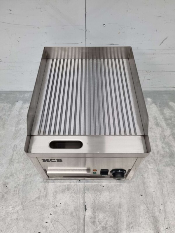 Plaque de gril en acier inoxydable 36 cm 3 kW 230V Horeca – Image 4