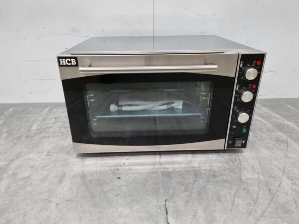 Acier inoxydable Four à convection Four à air chaud Fonction vapeur 2 x 43/32 cm 230V Horeca