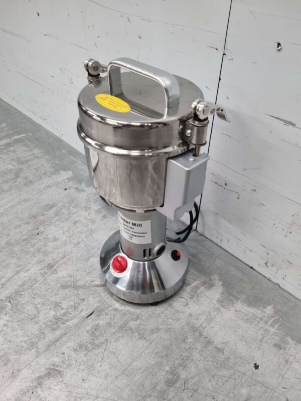 Moulin à épices électrique en acier inoxydable Moulin à grains Moulin à épices 300 grammes 230V Horeca – Image 2