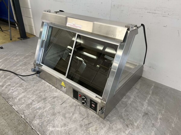 Vitrine Henny Penny en acier inoxydable Vitrine chaude 110 cm 230V Horeca – Image 5