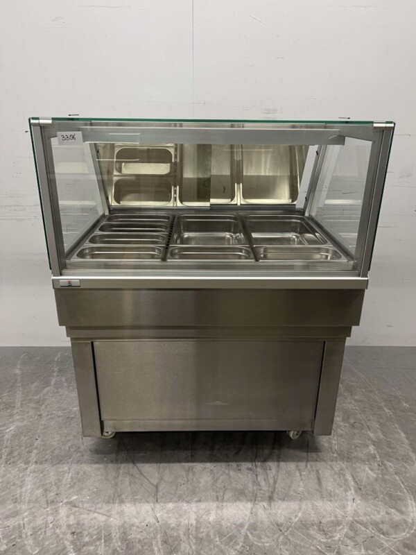 Acier inoxydable Ubert Vitrine Bj. 2019 107,2 cm 230V Horeca