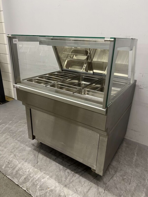 Acier inoxydable Ubert Vitrine Bj. 2019 107,2 cm 230V Horeca – Image 2