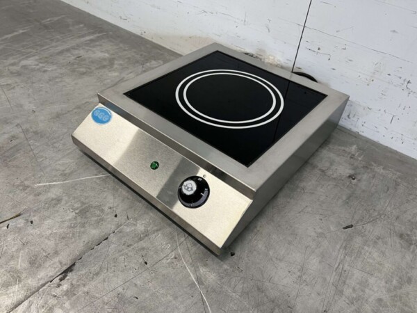 Acier inoxydable GGG Plaque de cuisson vitrocéramique 2 kW 230V Horeca – Image 3