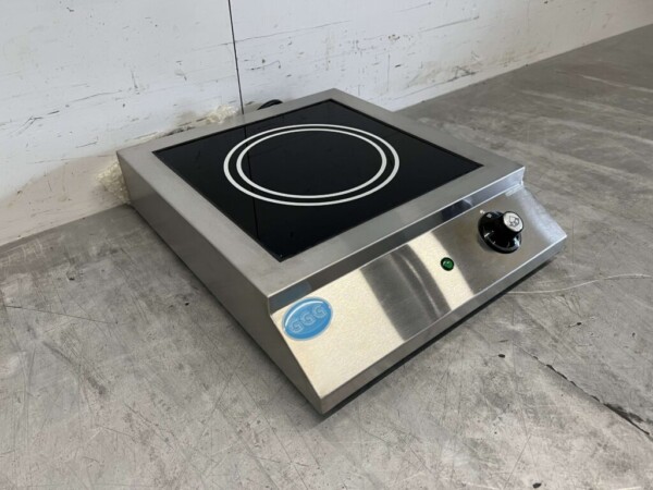 Acier inoxydable GGG Plaque de cuisson vitrocéramique 2 kW 230V Horeca – Image 4