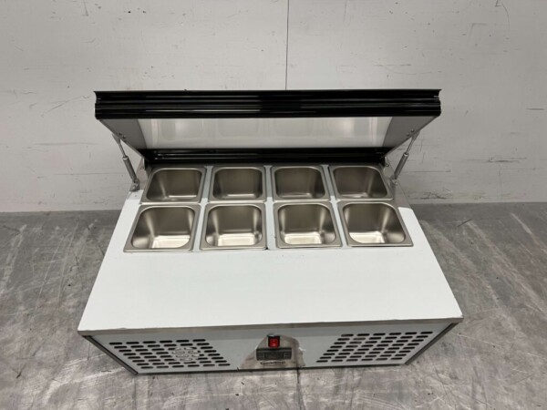 Vitrine Combisteel en acier inoxydable 8 x 1/6 GN 230V Horeca – Image 4