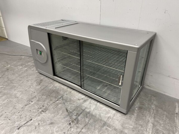 Vitrine Tecfrigo en acier inoxydable Vitrine réfrigérée 230V Horeca – Image 2